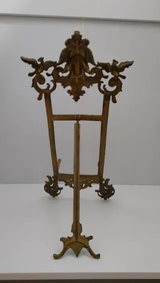 Atril Soporte Caballete Librero Bronce 640513926