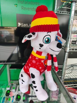 Peluche Marshall Patrulha Pata Inverno 45cm