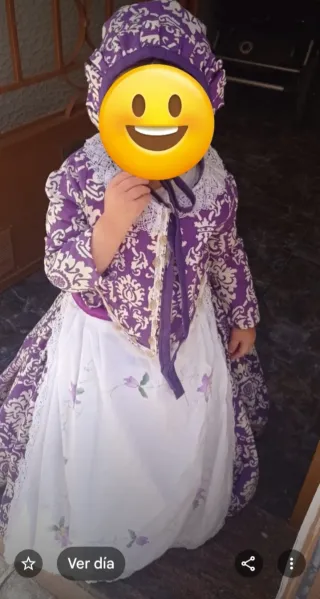 Vestido de labradora talla 2