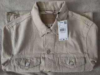 Cazadora Vaquera Mango Beige