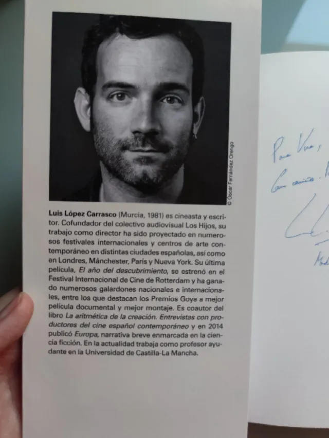 El desierto blanco, Luis López Carrasco.
