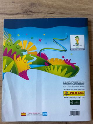 Álbum Panini FIFA World Cup Brasil 2014