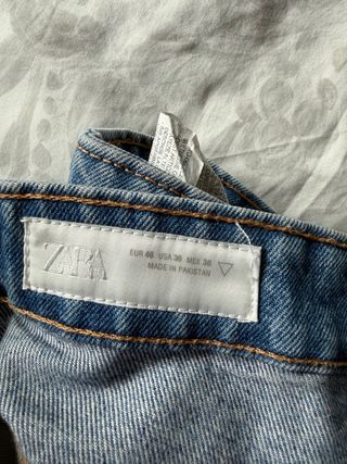 Tejanos cortos cargo azules