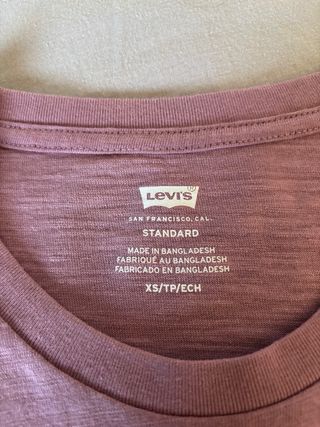 Camiseta Levi's Rosa Talla XS