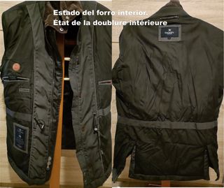 Chaqueta Hackett Talla M Azul Marino / Negro