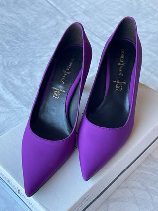Zapatos de salón Daniela Vega morados