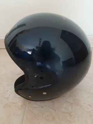 Casco BKS Jet Negro Talla M Homologado E13