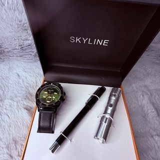 Pack SKYLINE Reloj y Bolígrafo