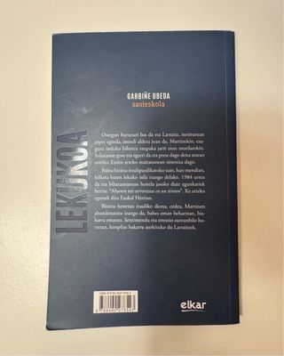 Sasieskola - Garbiñe Ubeda