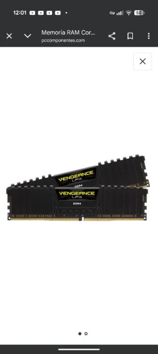 Kit RAM Corsair Vengeance LPX 16GB DDR4