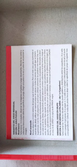 Puzzle Clementoni Mis Primeras Palabras