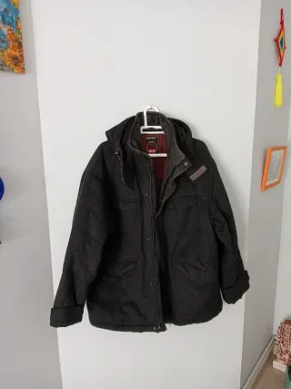 Chaqueta Napapijri Lana Negra Talla M