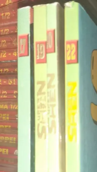 Lotto Fumetti anni 90 serie Super Shen 17,19,20,22