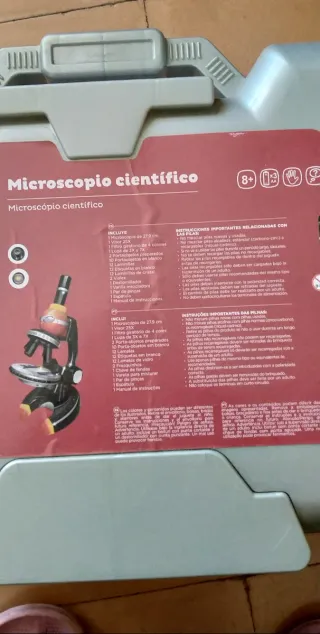 Microscopio Científico Infantil