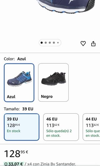 Zapatos de seguridad Puma