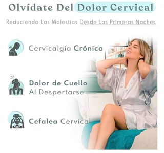 Almohada cervical ergonómica