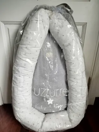 Nido colecho/cojín lactancia Uzturre bosque-vichy