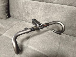 Manillar y potencia de bicicleta