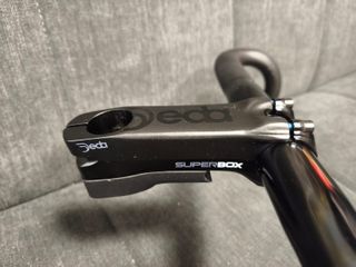 Manillar y potencia de bicicleta