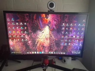 Monitor Samsung 24 Curvo 144Hz