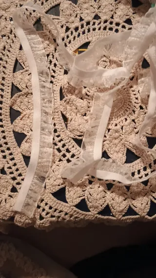 Nastro pizzo arricciato per bordi, 20 metri