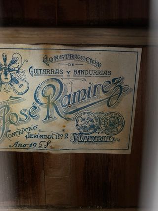 Guitarra Clásica José Ramírez 1958