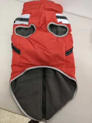 Abrigo Perro Impermeable con Arnés