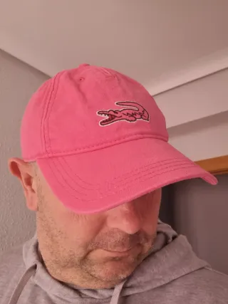 Gorra Lacoste Rosa Original