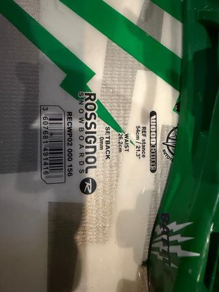 Tabla Snowboard Rossignol + Fijaciones