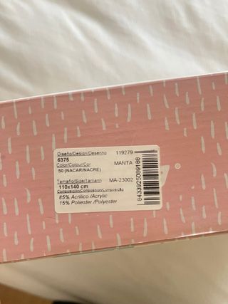 Manta Pielsa Bebé Oso Peluche