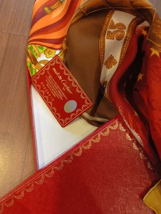 Sciarpa in seta Cartier