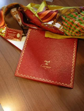 Sciarpa in seta Cartier