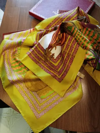 Sciarpa in seta Cartier