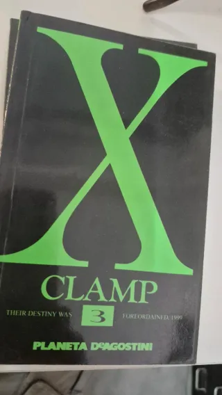 Manga X de clamp volumen 3