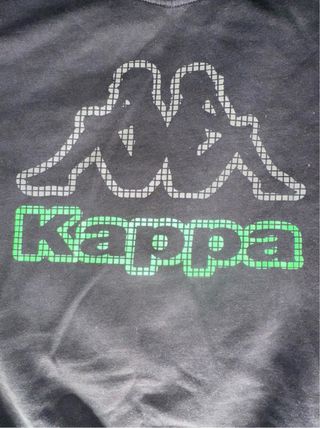 Sudadera Kappa Negra Talla M Unisex