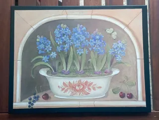 Stampa Provencal in cornice 30x40 cm