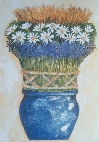 Stampa Provencal in cornice 30x40 cm