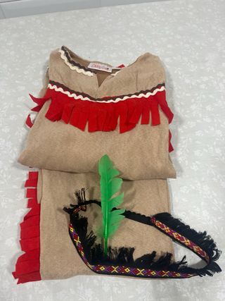 Disfraz Indio Talla 116( talla 4-5 años)