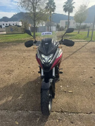 Honda NC750 Adventure Roja/Plata