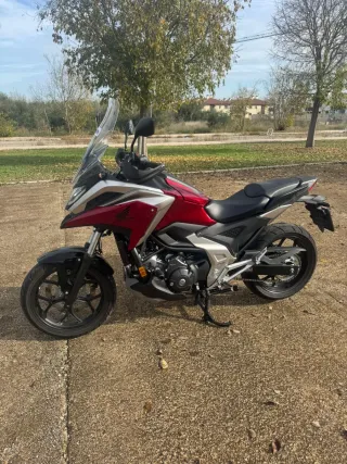Honda NC750 Adventure Roja/Plata