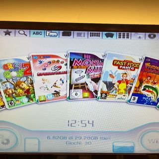 Nintendo Wii con 30 giochi