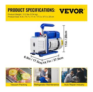 Bomba de Vacío VEVOR 1 Etapa