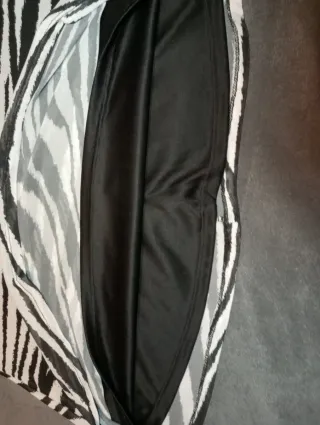 Vestido estampado cebra manga larga Talla M