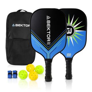 Set Pickleball 2 Palas + 4 Pelotas + Bolsa
