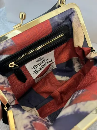 Bolso Vivienne Westwood terciopelo verde