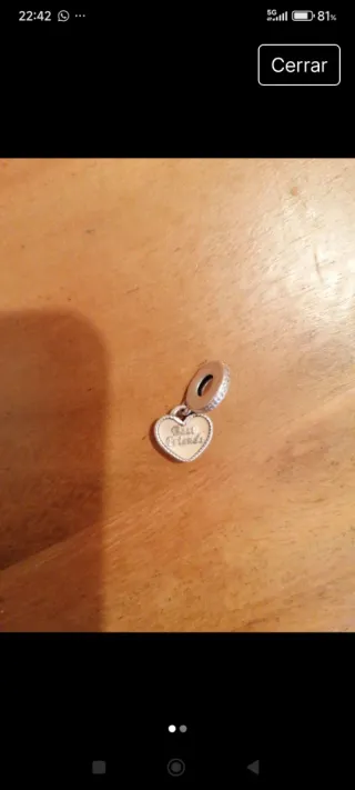 Pandora Charm Corazón Best Friends