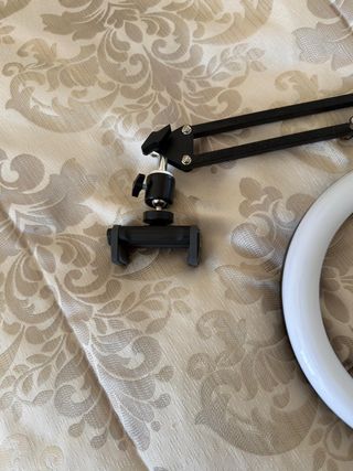 Trípode Aro Luz LED y Soporte Móvil