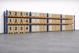 Estanterías industriales de gran capacidad