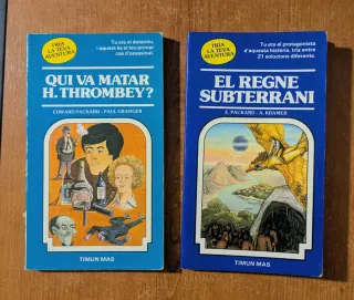 Pack de 5 llibres de  Tria la teva aventura