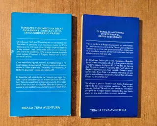 Pack de 5 llibres de  Tria la teva aventura